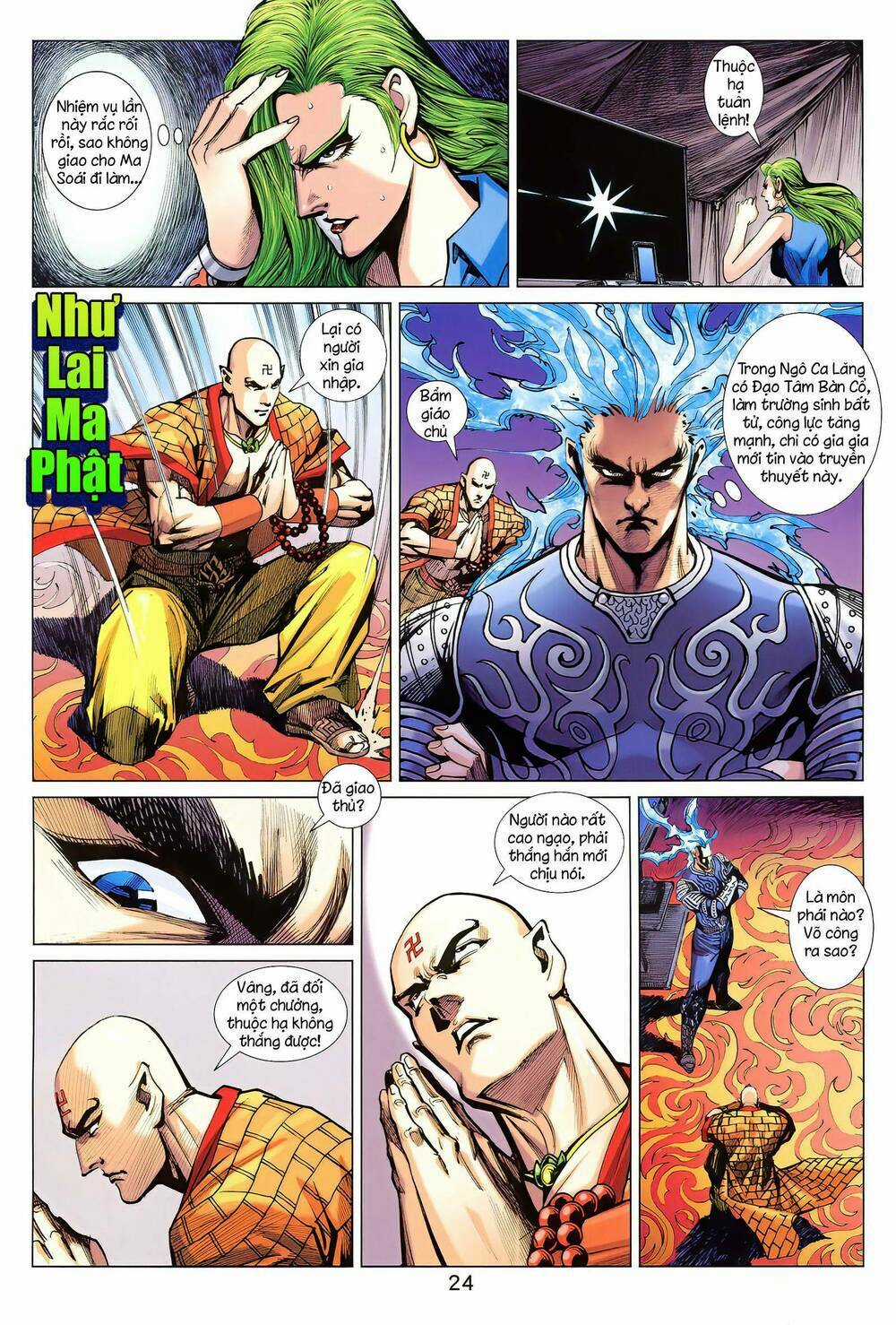 Long Hổ 5 Thế 3 Thế Cừu Chapter 8 trang 6