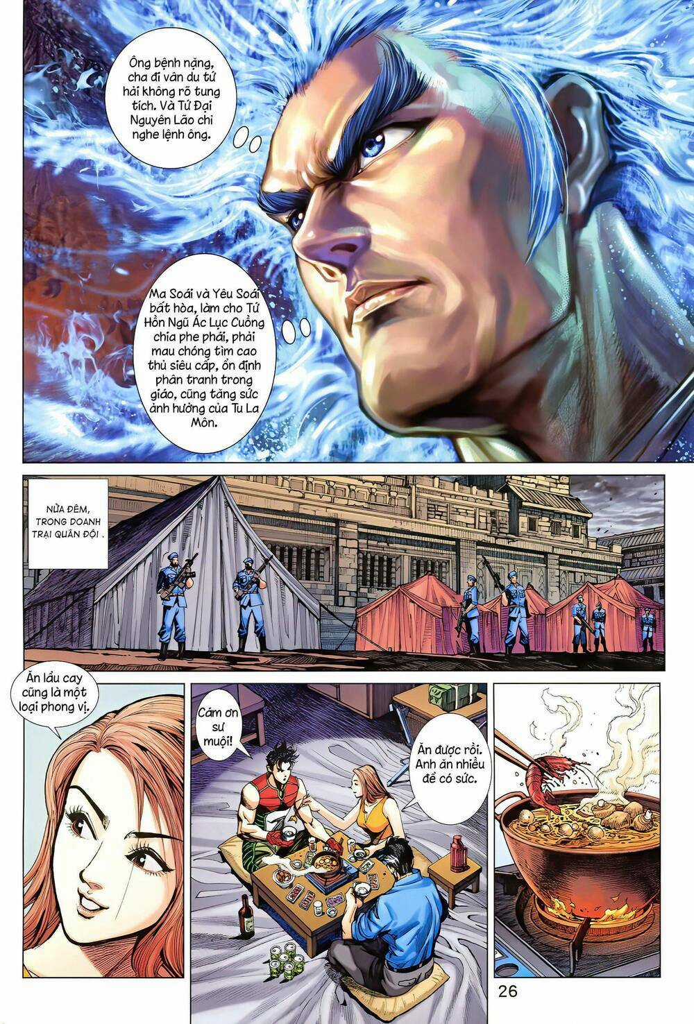 Long Hổ 5 Thế 3 Thế Cừu Chapter 8 trang 8