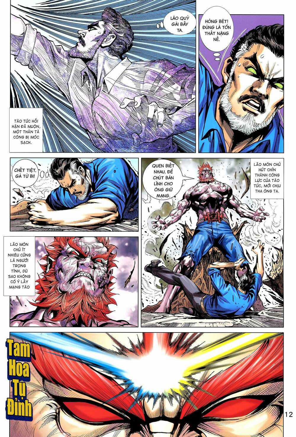 Long Hổ 5 Thế 3 Thế Cừu Chapter 80 trang 11