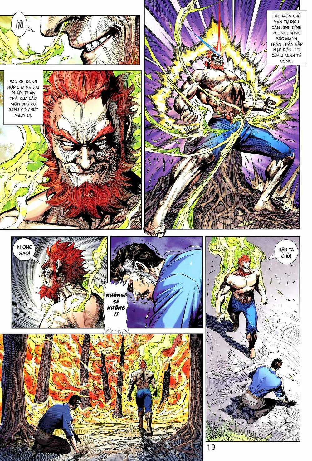 Long Hổ 5 Thế 3 Thế Cừu Chapter 80 trang 12