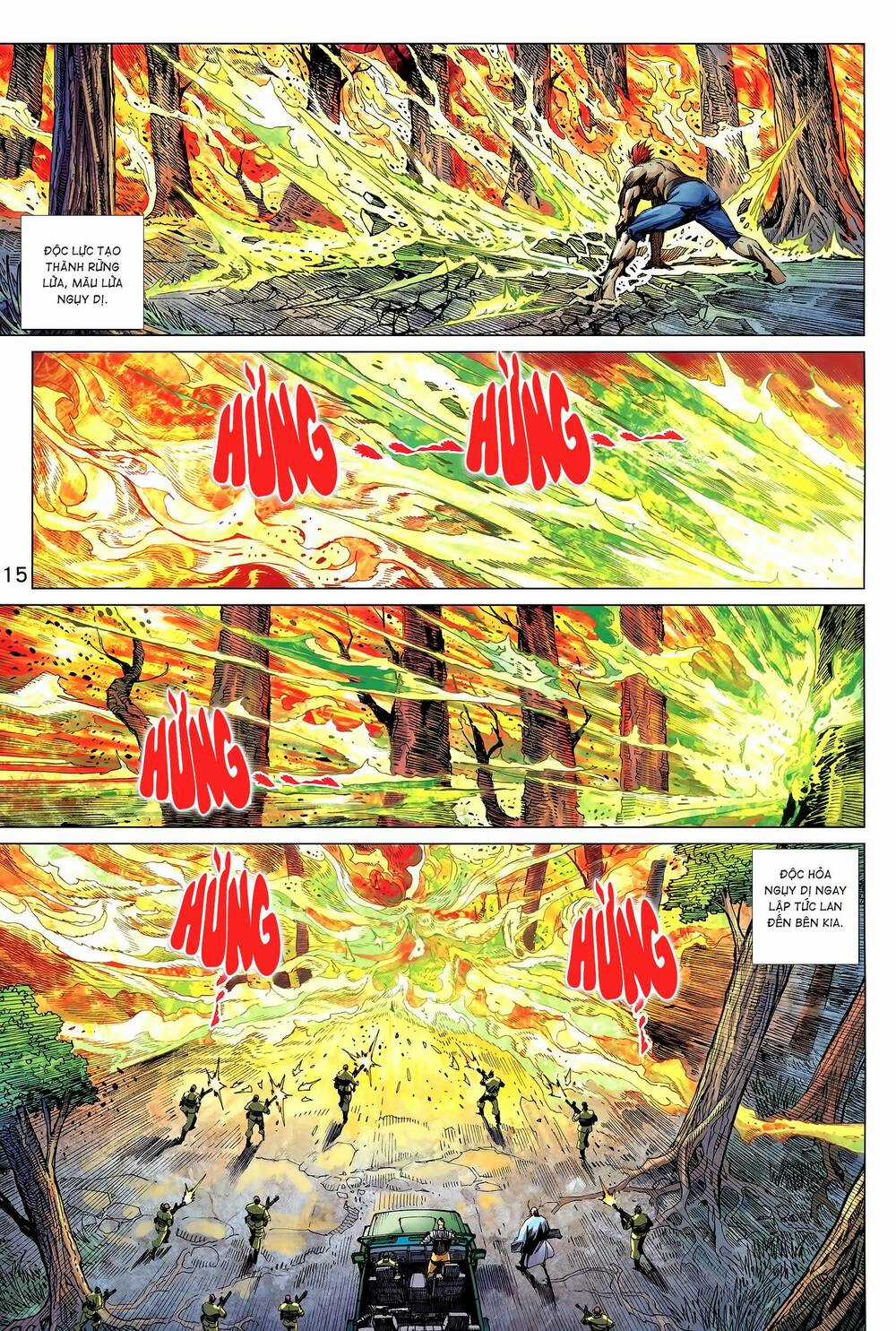 Long Hổ 5 Thế 3 Thế Cừu Chapter 80 trang 14