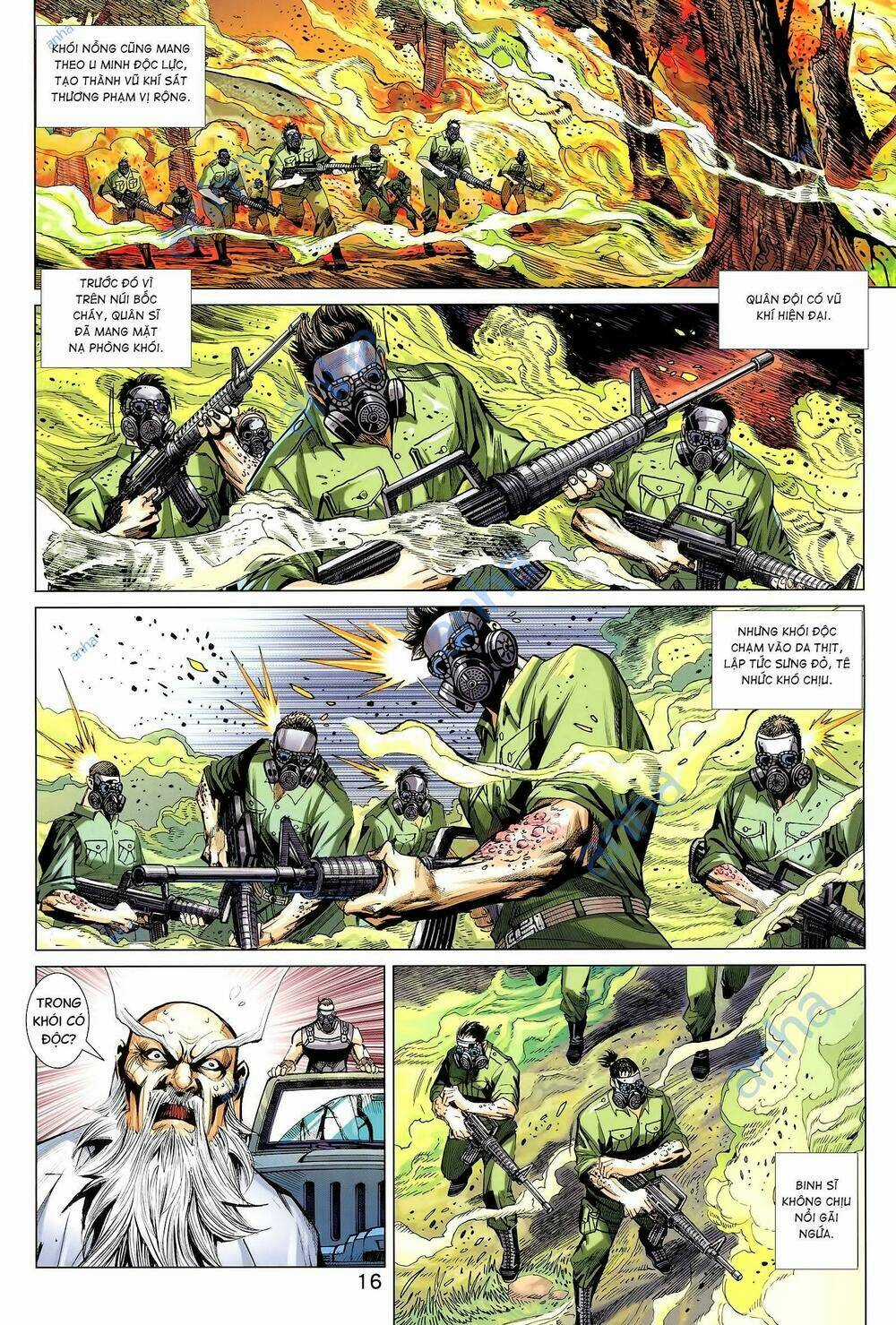 Long Hổ 5 Thế 3 Thế Cừu Chapter 80 trang 15