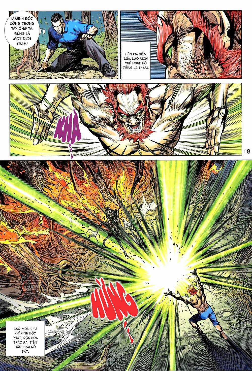 Long Hổ 5 Thế 3 Thế Cừu Chapter 80 trang 17