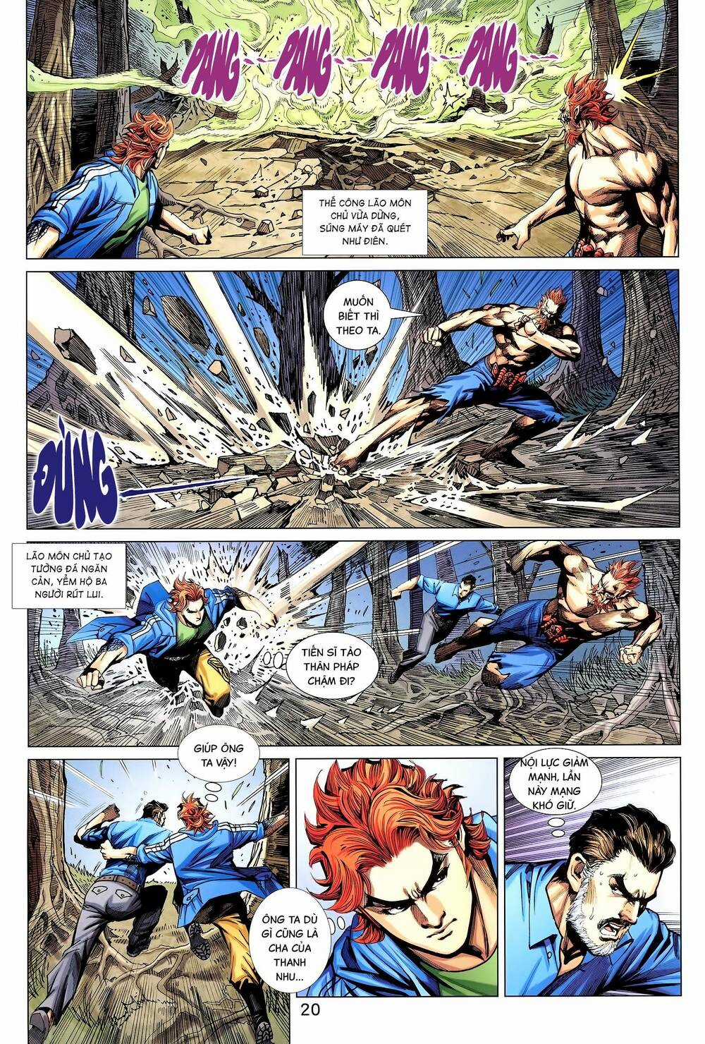 Long Hổ 5 Thế 3 Thế Cừu Chapter 80 trang 19