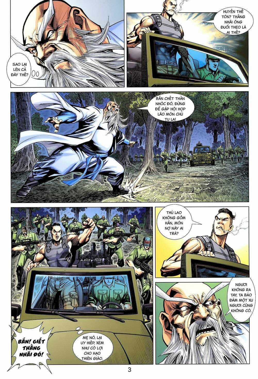 Long Hổ 5 Thế 3 Thế Cừu Chapter 80 trang 2