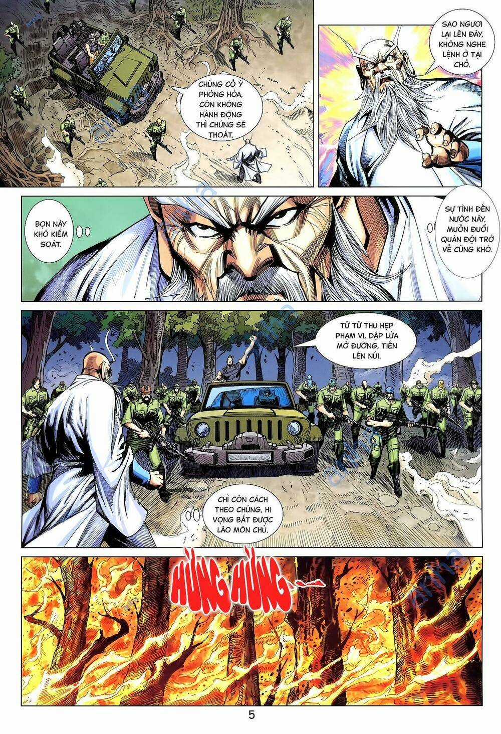 Long Hổ 5 Thế 3 Thế Cừu Chapter 80 trang 4