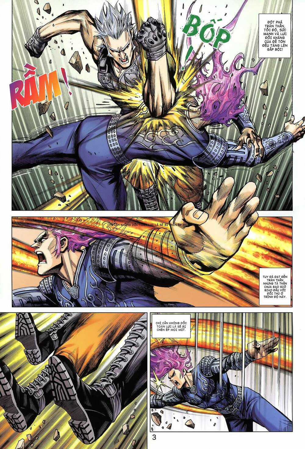 Long Hổ 5 Thế 3 Thế Cừu Chapter 81 trang 11