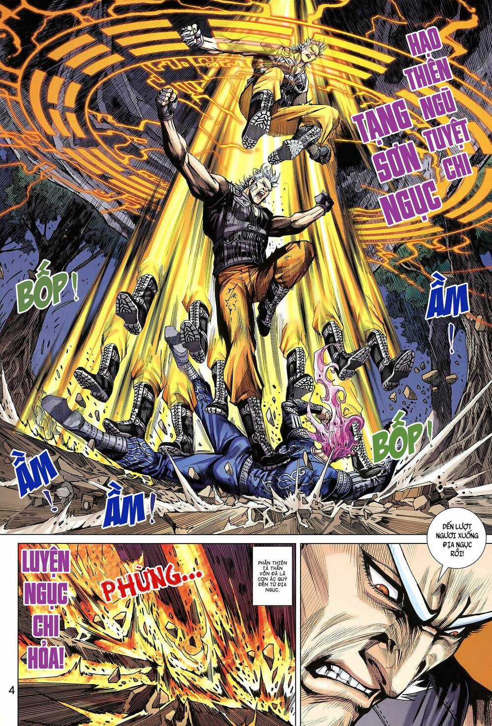 Long Hổ 5 Thế 3 Thế Cừu Chapter 81 trang 12