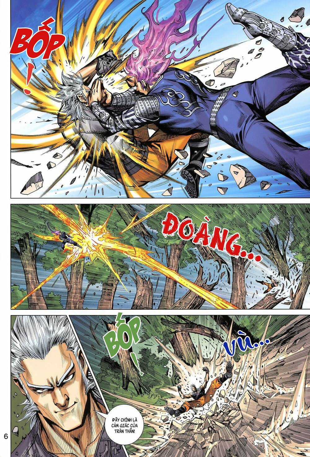 Long Hổ 5 Thế 3 Thế Cừu Chapter 81 trang 14