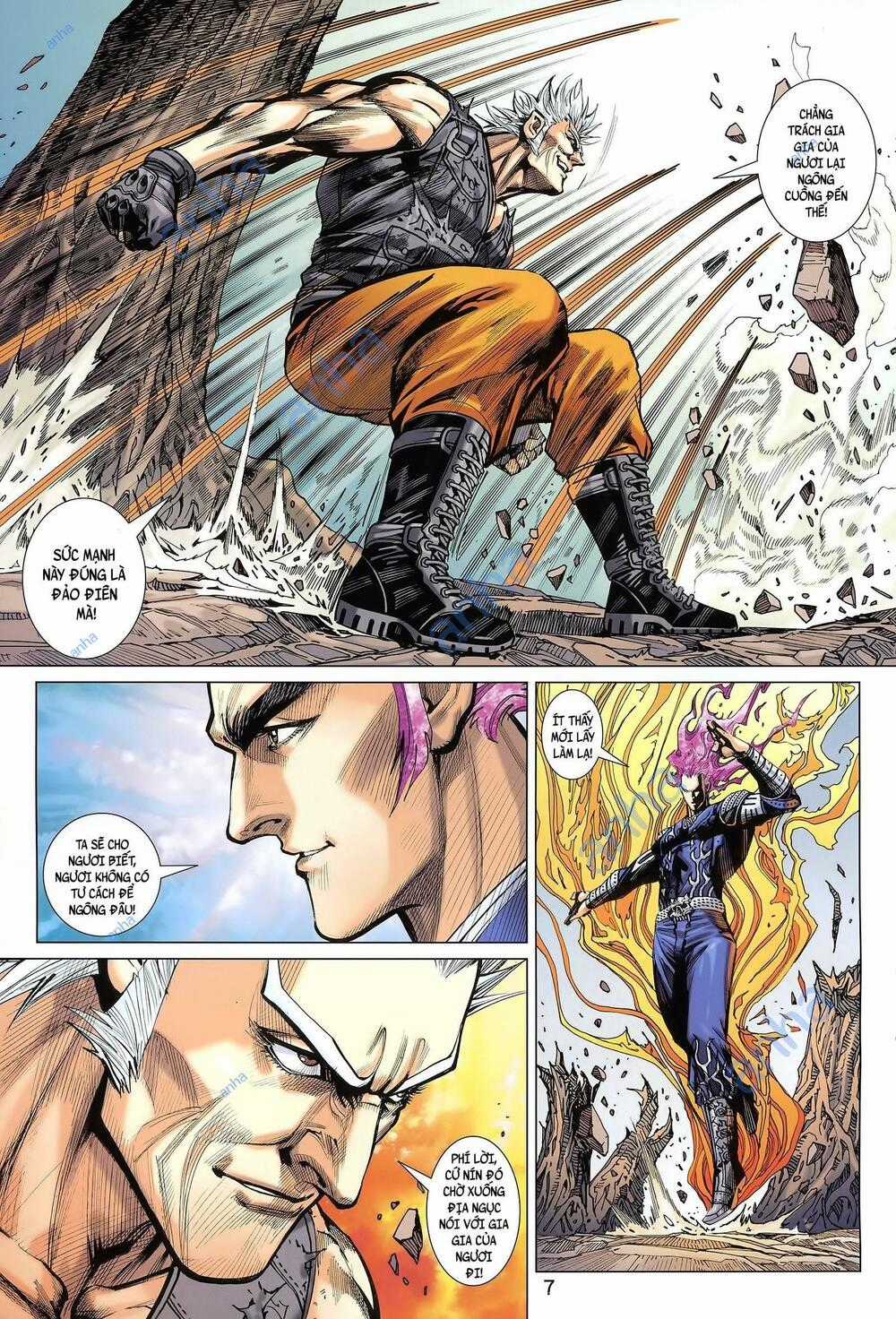 Long Hổ 5 Thế 3 Thế Cừu Chapter 81 trang 15