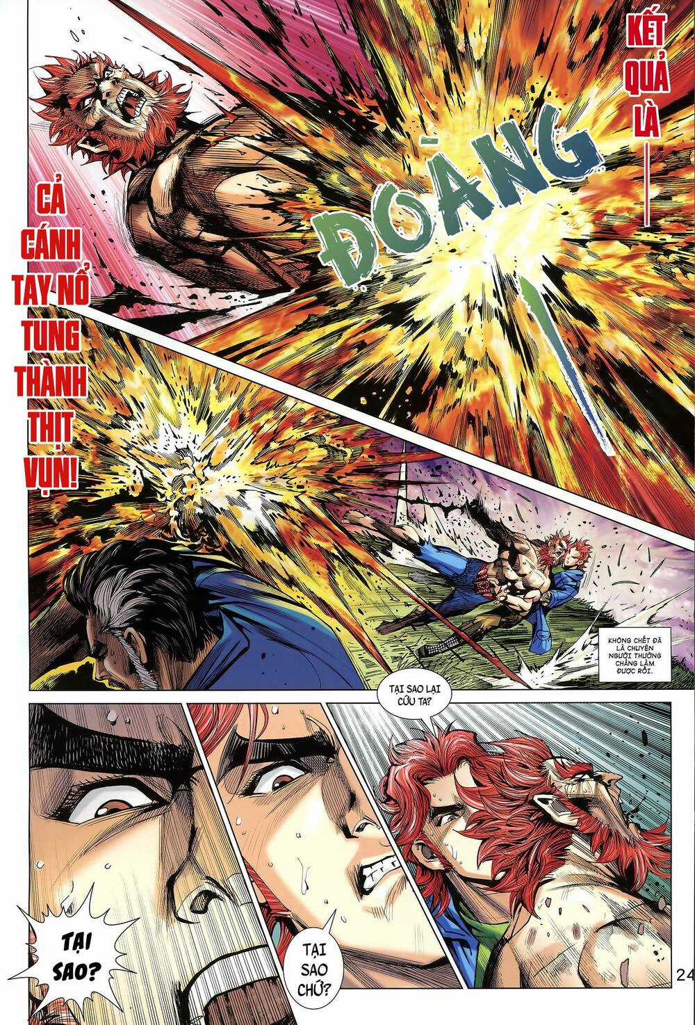 Long Hổ 5 Thế 3 Thế Cừu Chapter 82 trang 12