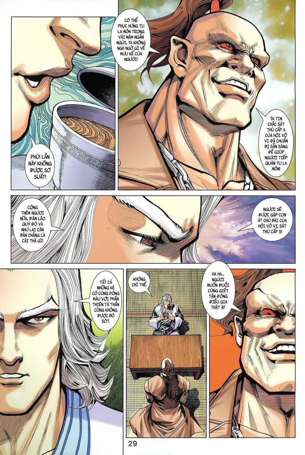 Long Hổ 5 Thế 3 Thế Cừu Chapter 82 trang 17