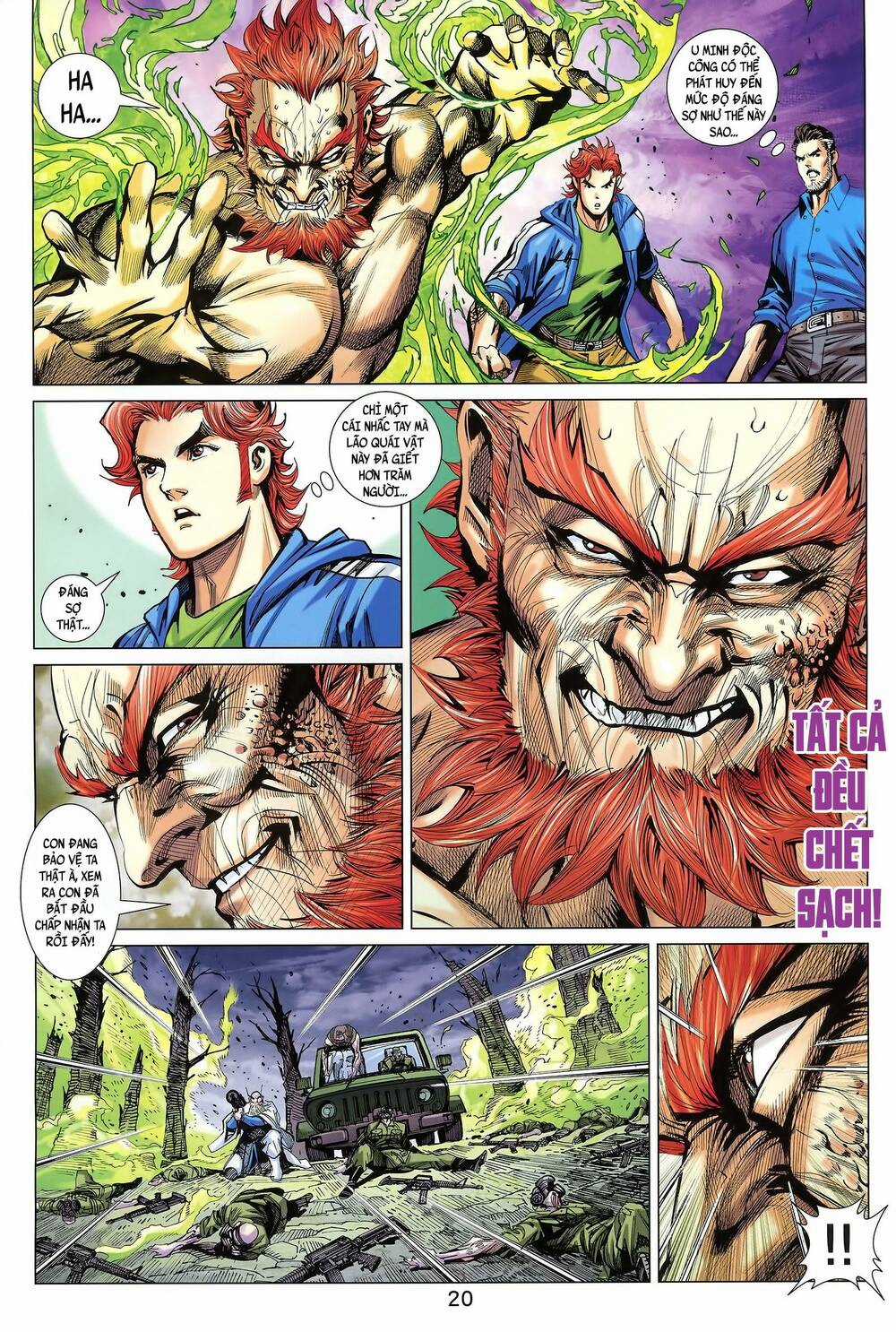 Long Hổ 5 Thế 3 Thế Cừu Chapter 82 trang 8