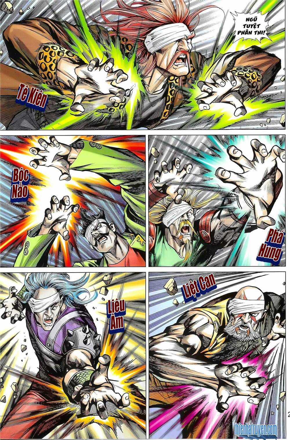 Long Hổ 5 Thế 3 Thế Cừu Chapter 83 trang 11