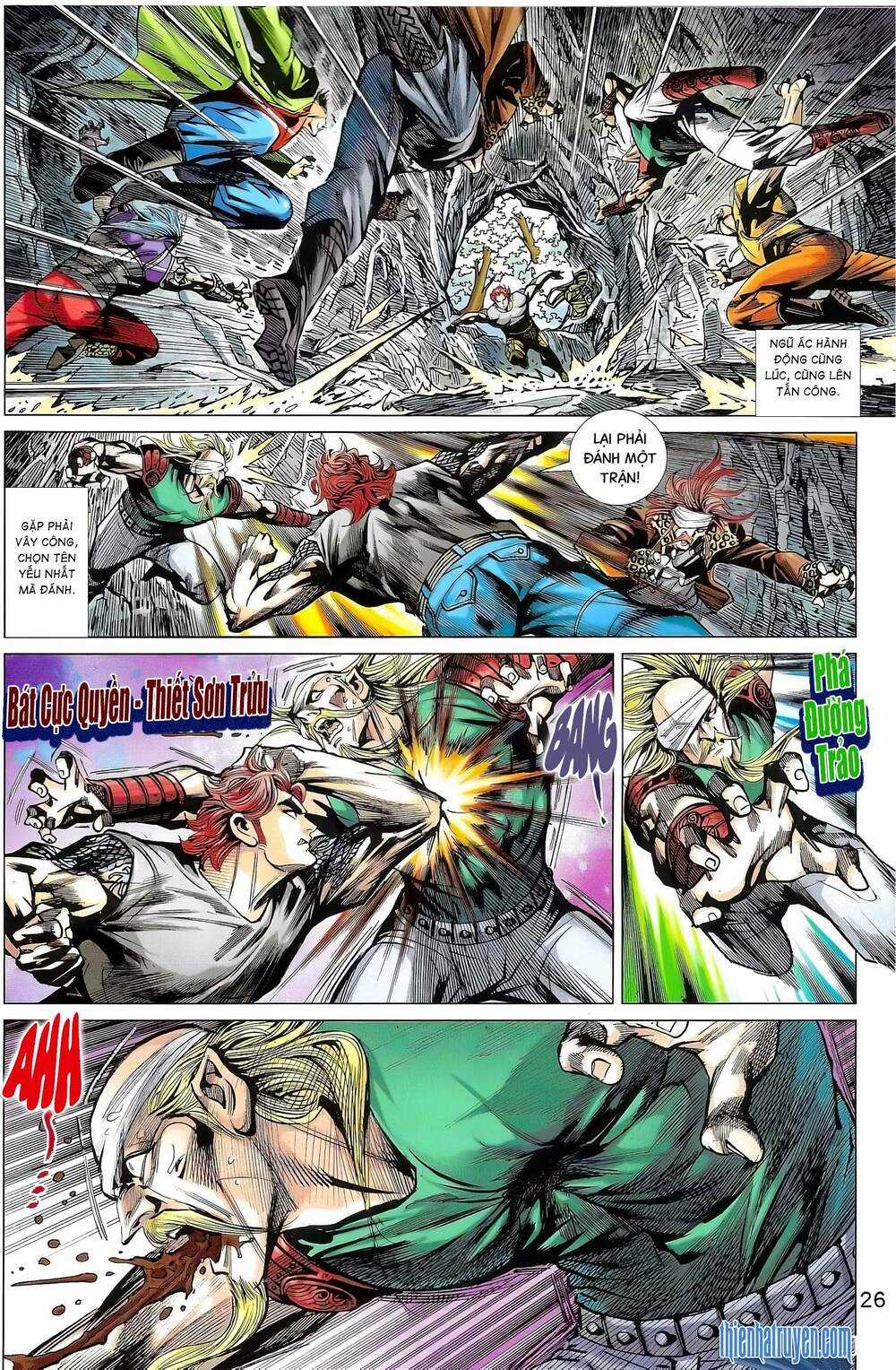 Long Hổ 5 Thế 3 Thế Cừu Chapter 83 trang 8