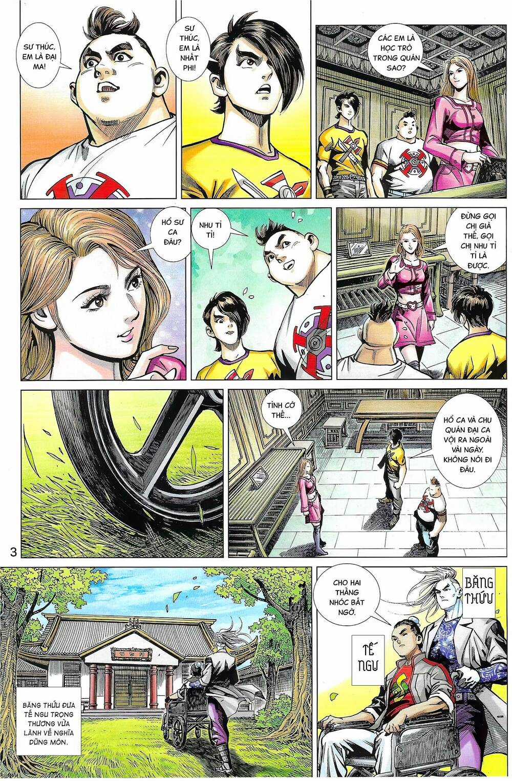 Long Hổ 5 Thế 3 Thế Cừu Chapter 84 trang 2