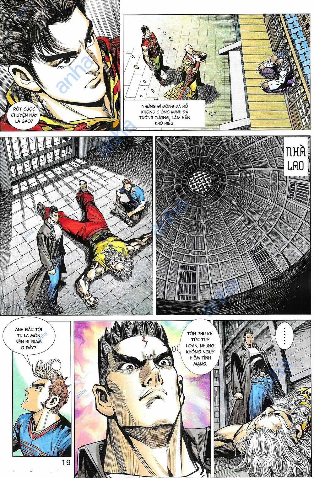 Long Hổ 5 Thế 3 Thế Cừu Chapter 84 trang 9