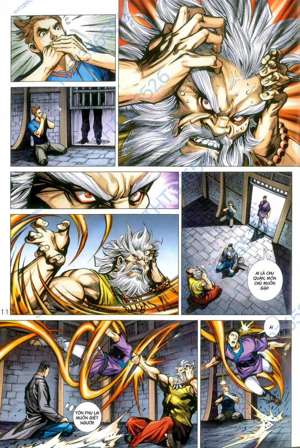 Long Hổ 5 Thế 3 Thế Cừu Chapter 85 trang 10