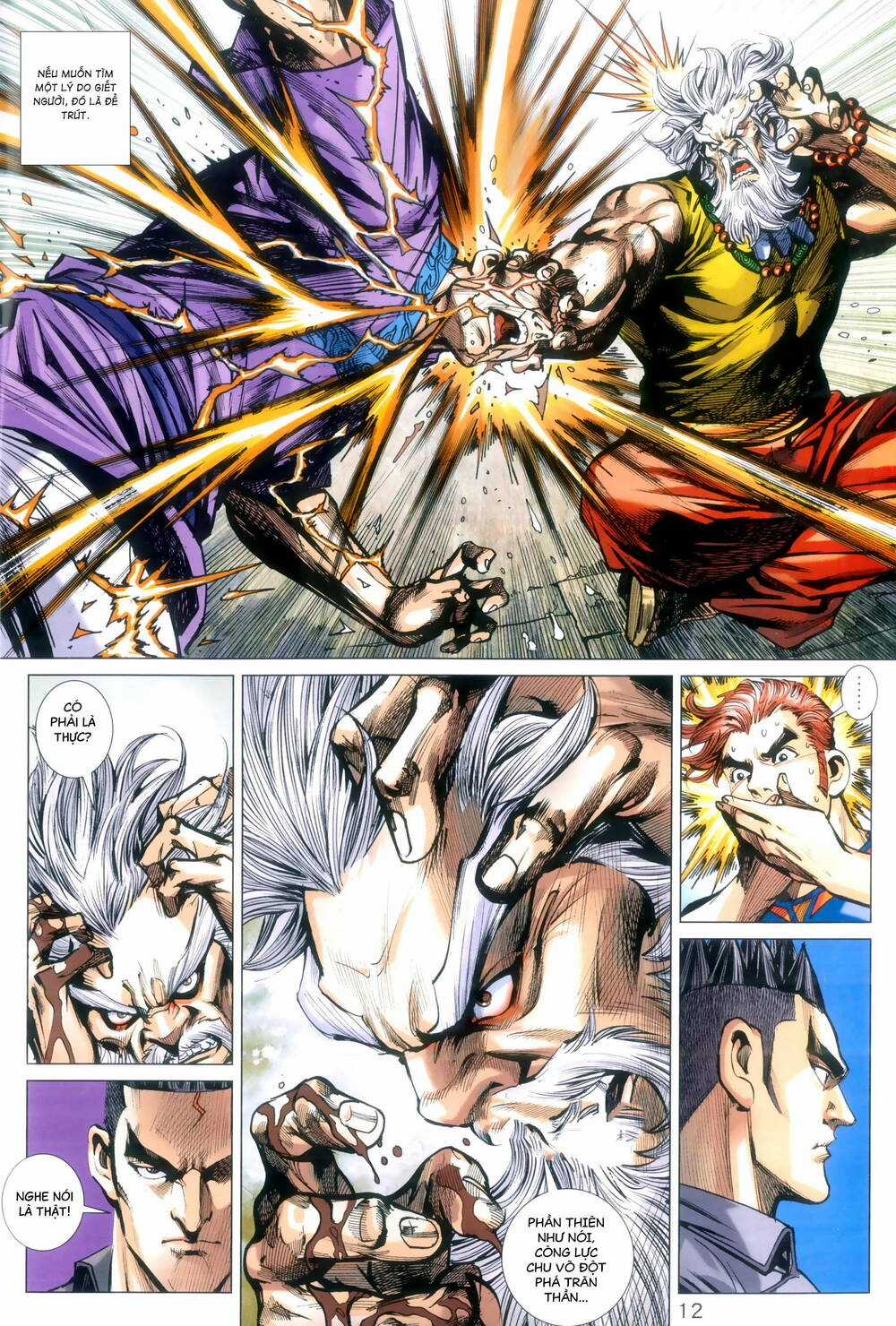 Long Hổ 5 Thế 3 Thế Cừu Chapter 85 trang 11