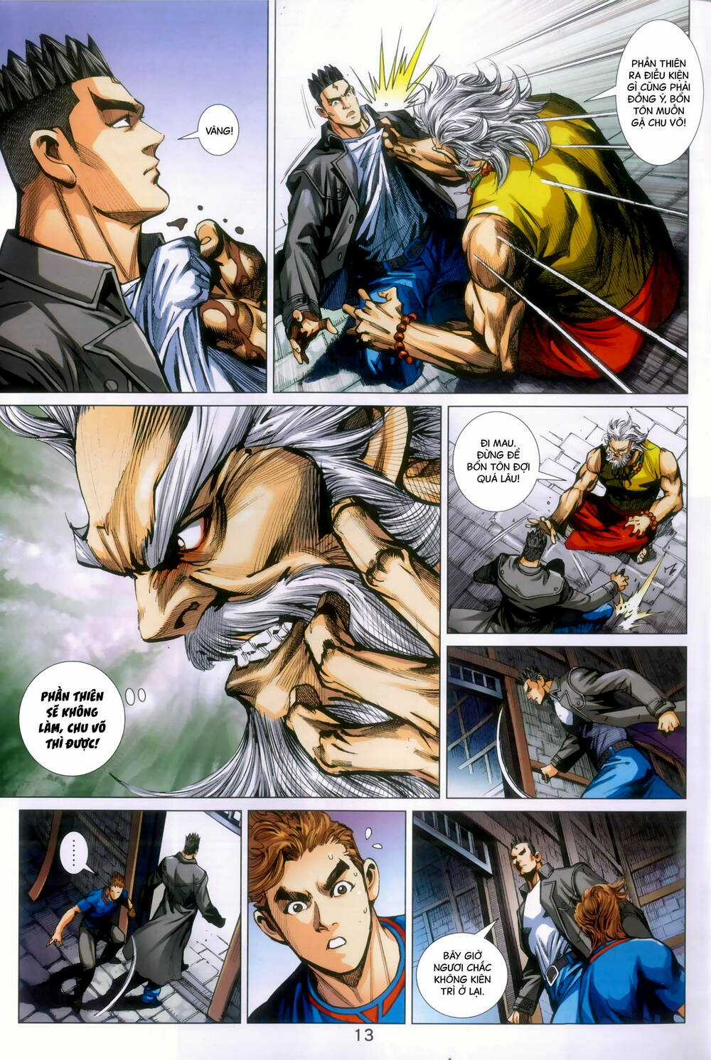 Long Hổ 5 Thế 3 Thế Cừu Chapter 85 trang 12