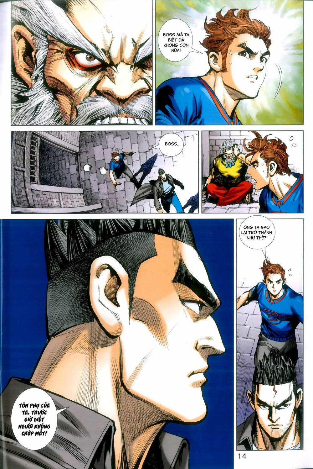 Long Hổ 5 Thế 3 Thế Cừu Chapter 85 trang 13