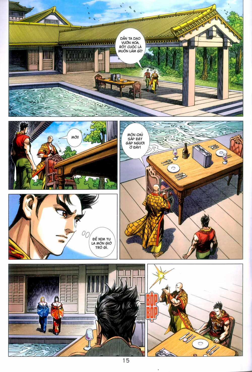 Long Hổ 5 Thế 3 Thế Cừu Chapter 85 trang 14