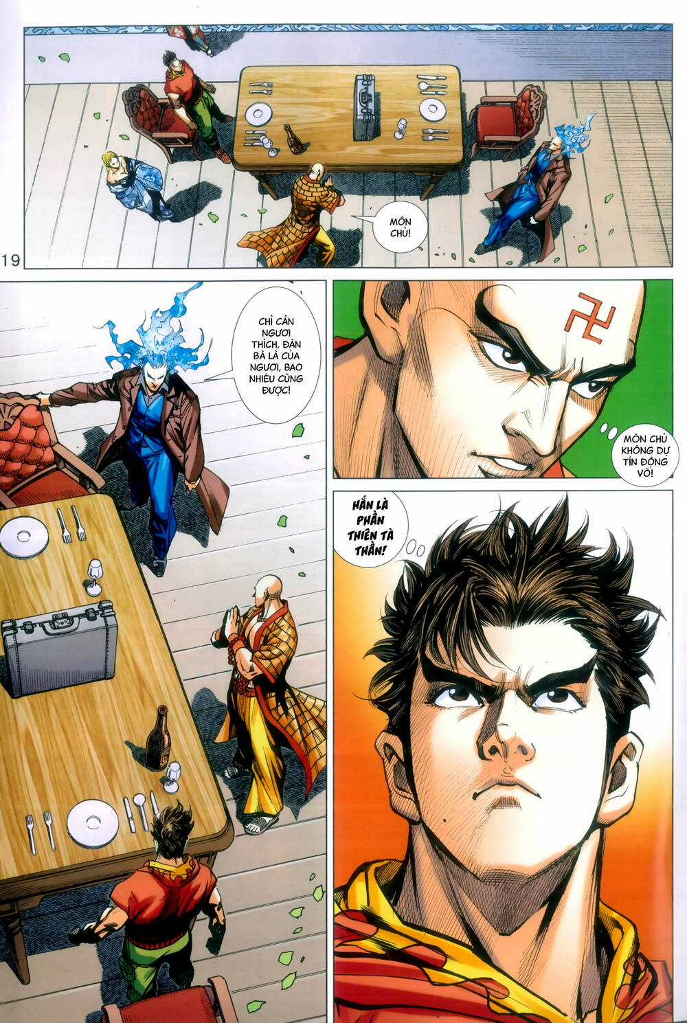 Long Hổ 5 Thế 3 Thế Cừu Chapter 85 trang 18