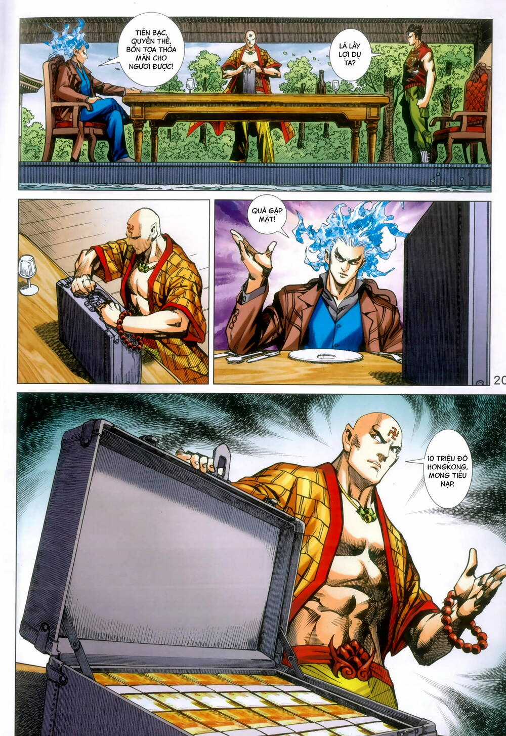 Long Hổ 5 Thế 3 Thế Cừu Chapter 85 trang 19