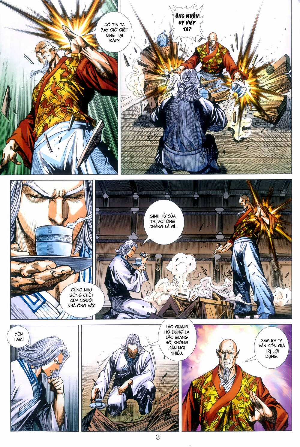 Long Hổ 5 Thế 3 Thế Cừu Chapter 85 trang 2