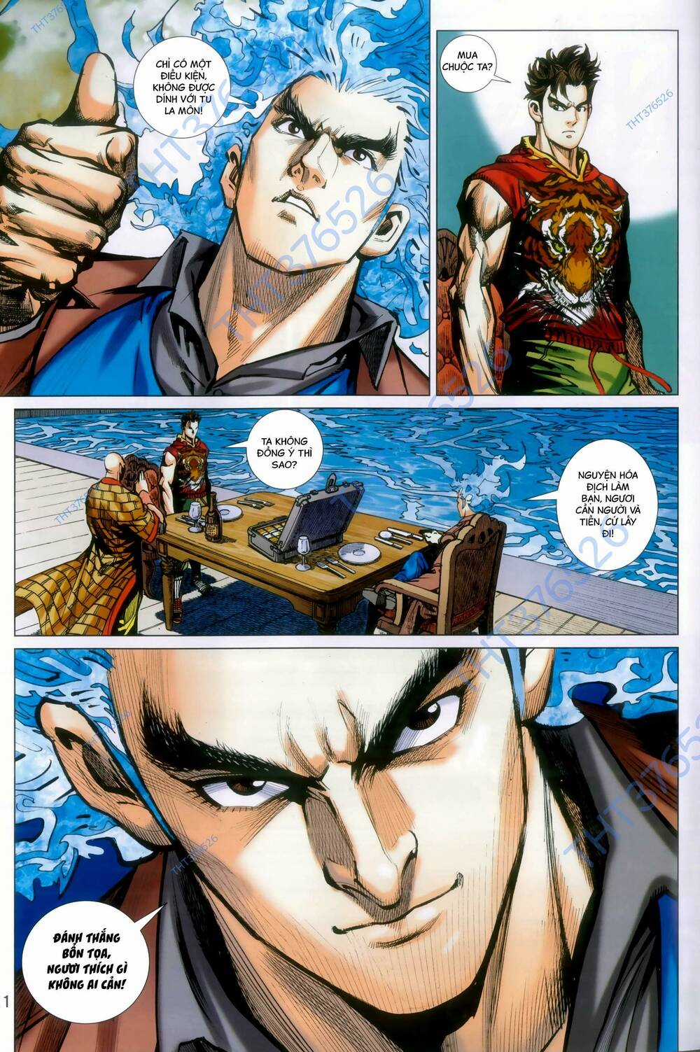 Long Hổ 5 Thế 3 Thế Cừu Chapter 85 trang 20