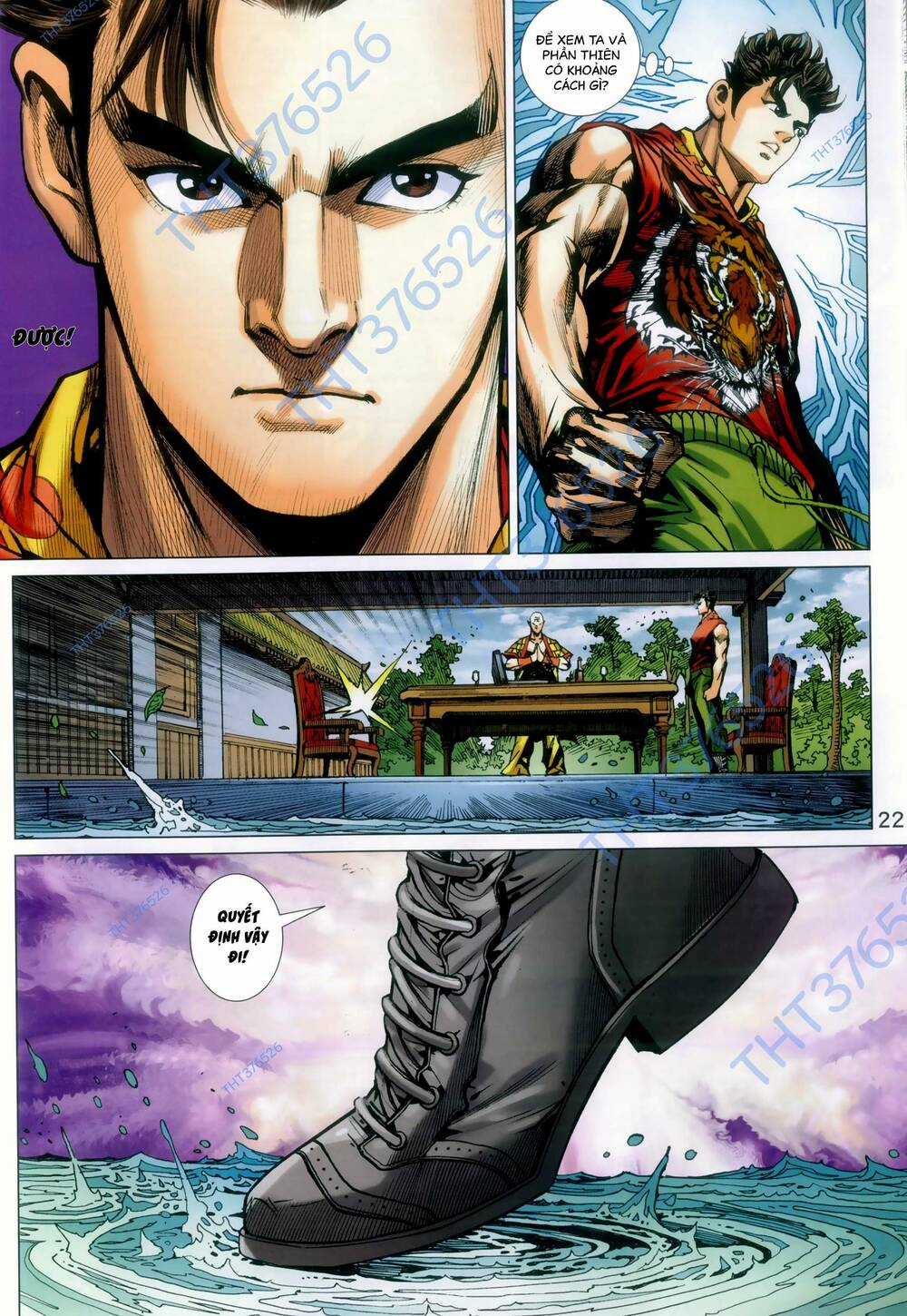 Long Hổ 5 Thế 3 Thế Cừu Chapter 85 trang 21