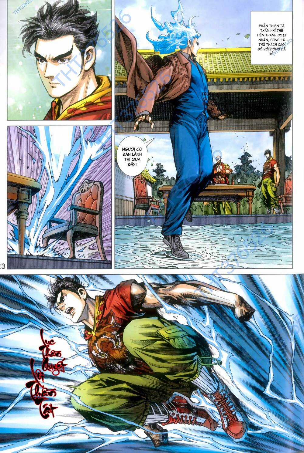 Long Hổ 5 Thế 3 Thế Cừu Chapter 85 trang 22