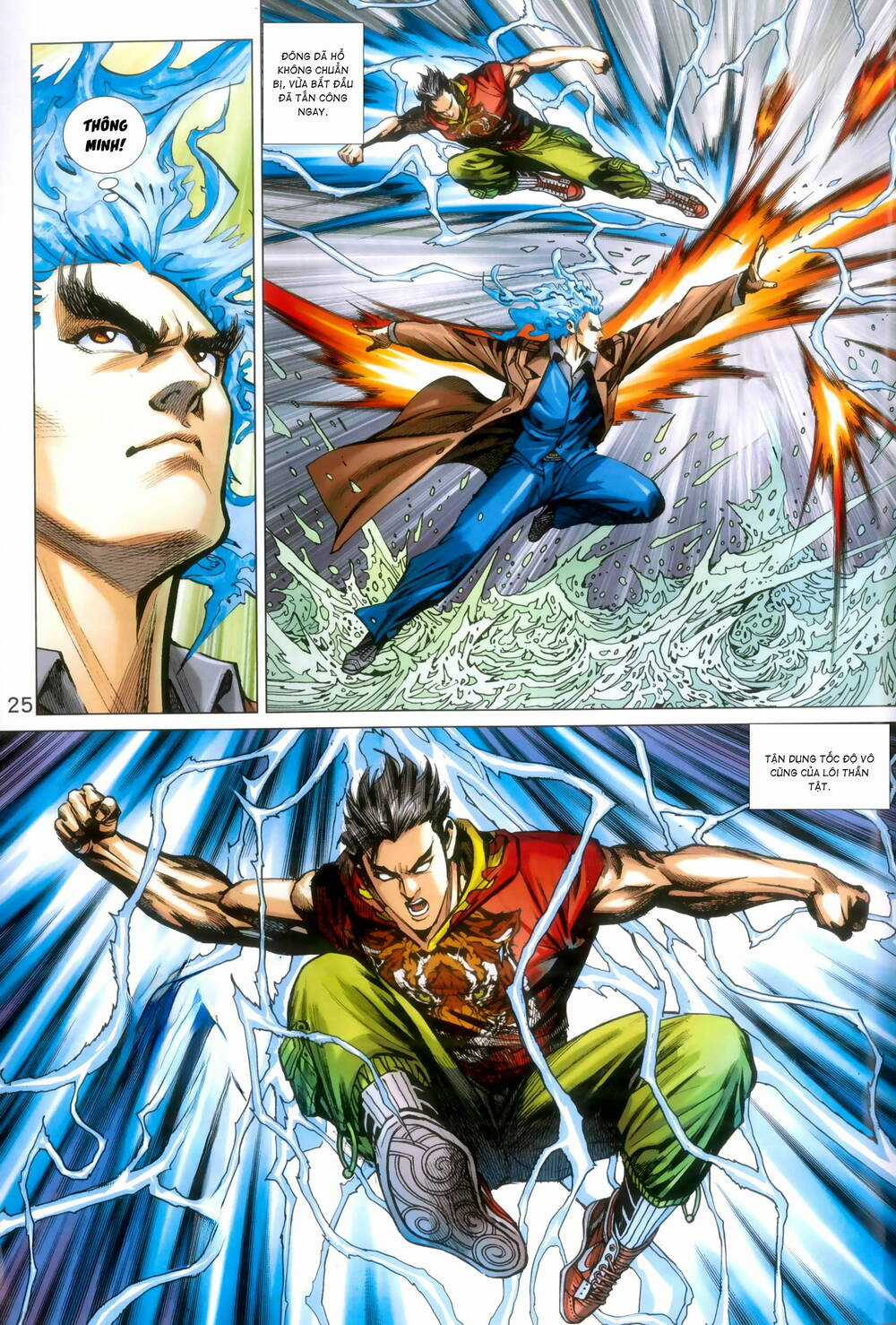 Long Hổ 5 Thế 3 Thế Cừu Chapter 85 trang 24