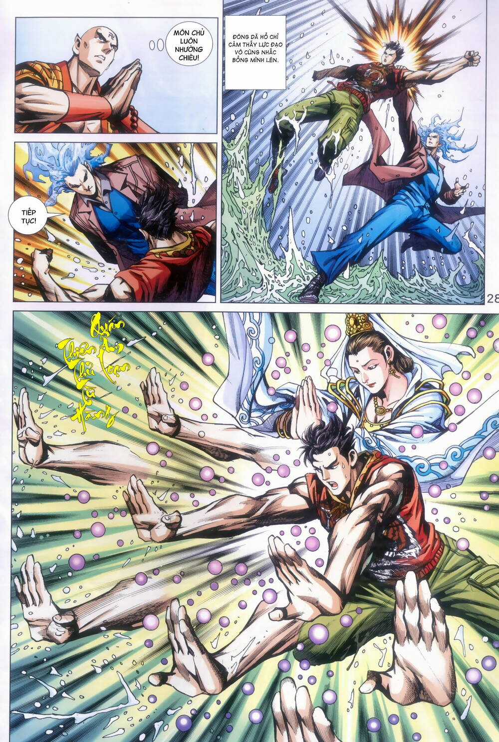 Long Hổ 5 Thế 3 Thế Cừu Chapter 85 trang 27