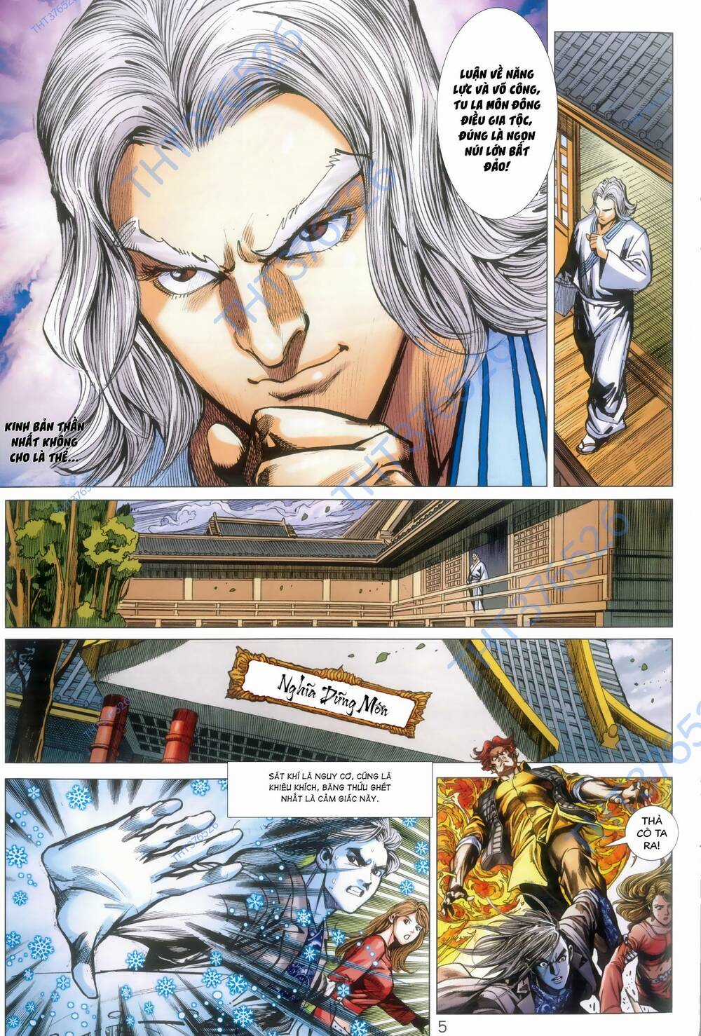 Long Hổ 5 Thế 3 Thế Cừu Chapter 85 trang 4