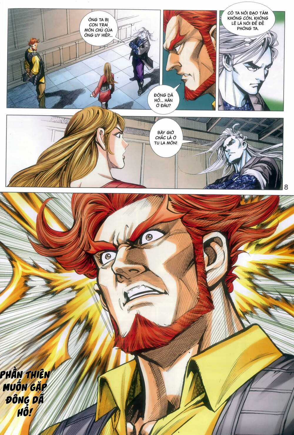 Long Hổ 5 Thế 3 Thế Cừu Chapter 85 trang 7