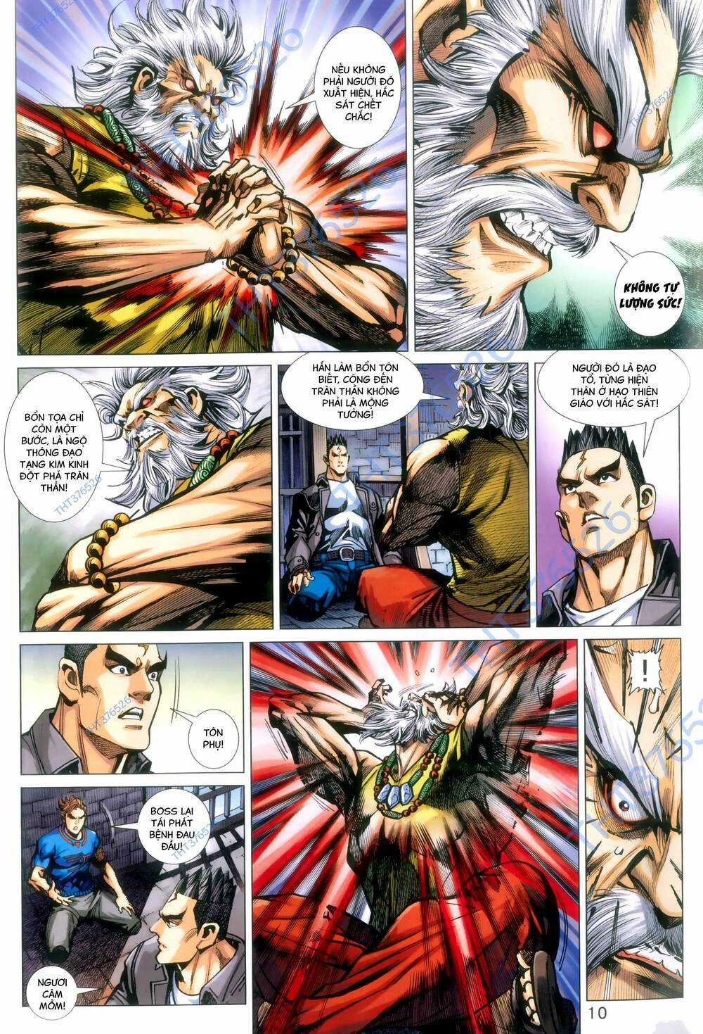 Long Hổ 5 Thế 3 Thế Cừu Chapter 85 trang 9