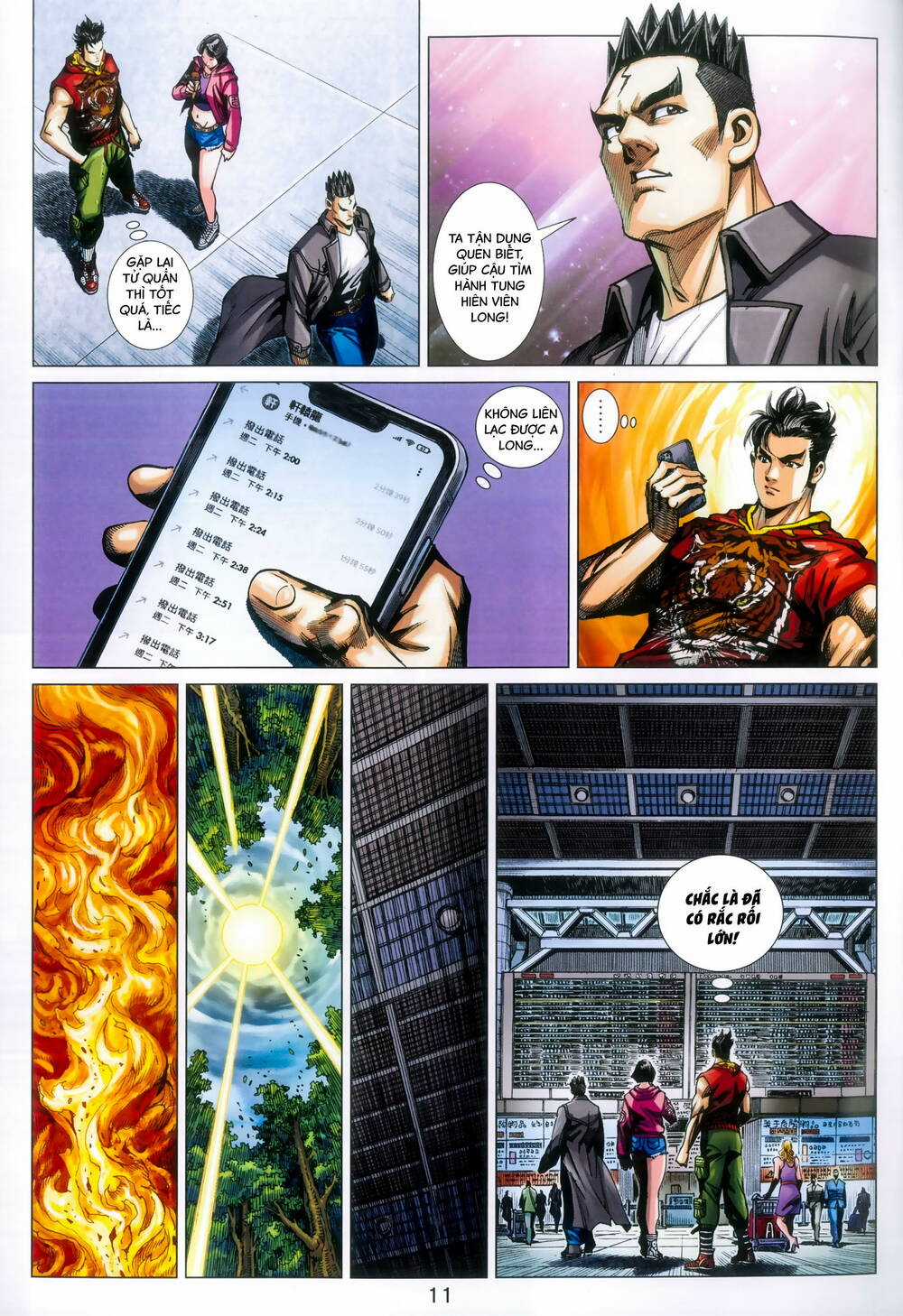 Long Hổ 5 Thế 3 Thế Cừu Chapter 86 trang 10