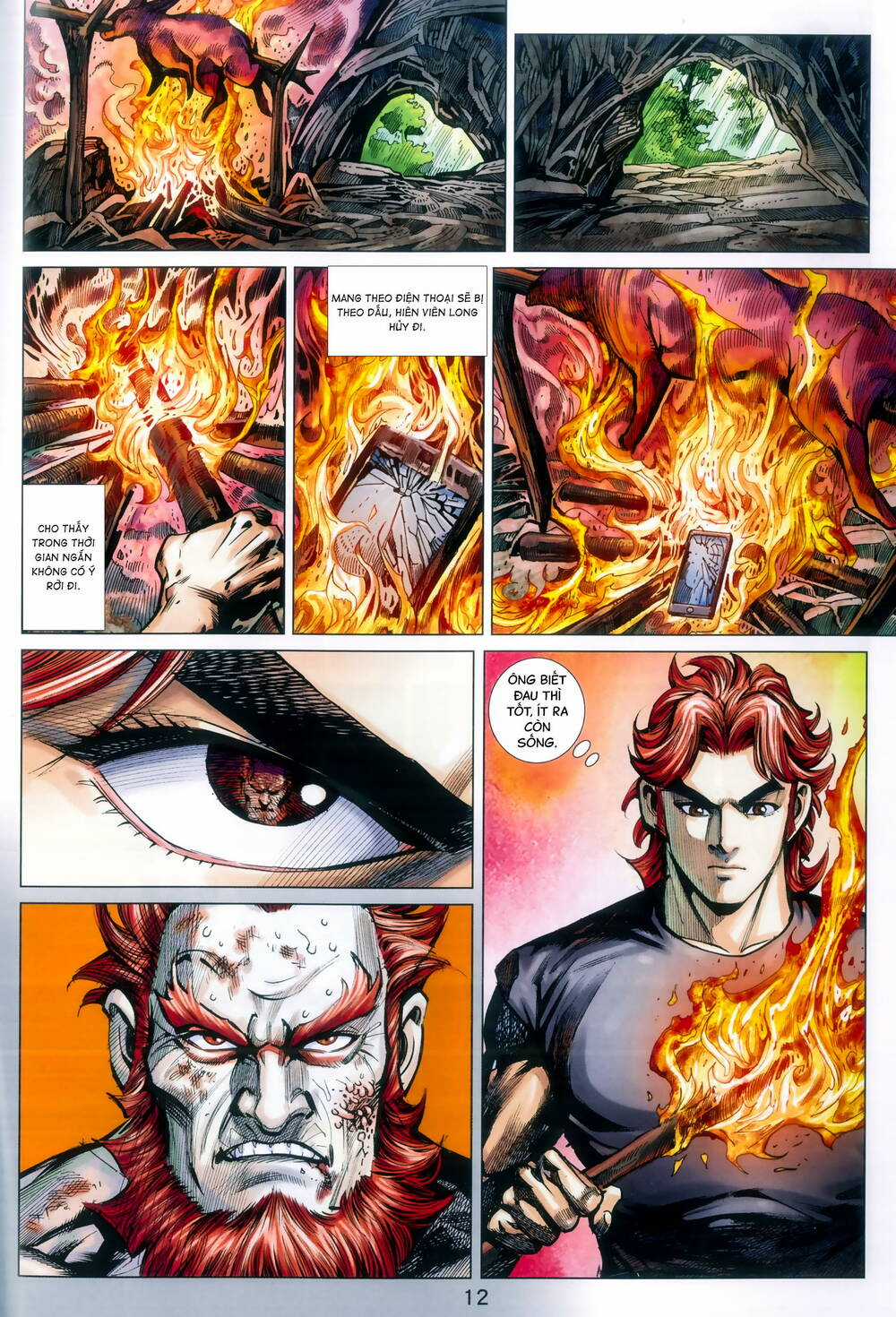 Long Hổ 5 Thế 3 Thế Cừu Chapter 86 trang 11