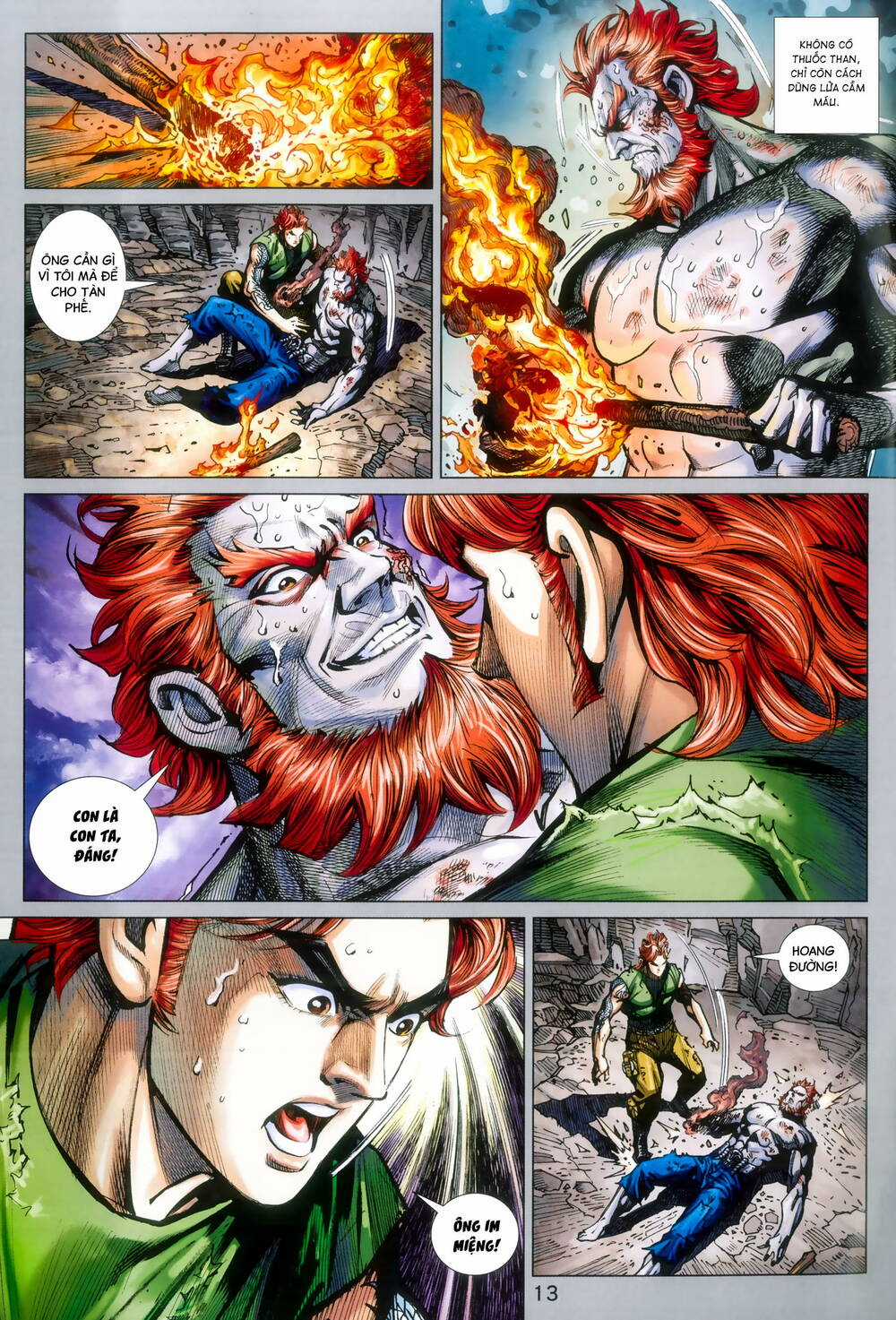 Long Hổ 5 Thế 3 Thế Cừu Chapter 86 trang 12