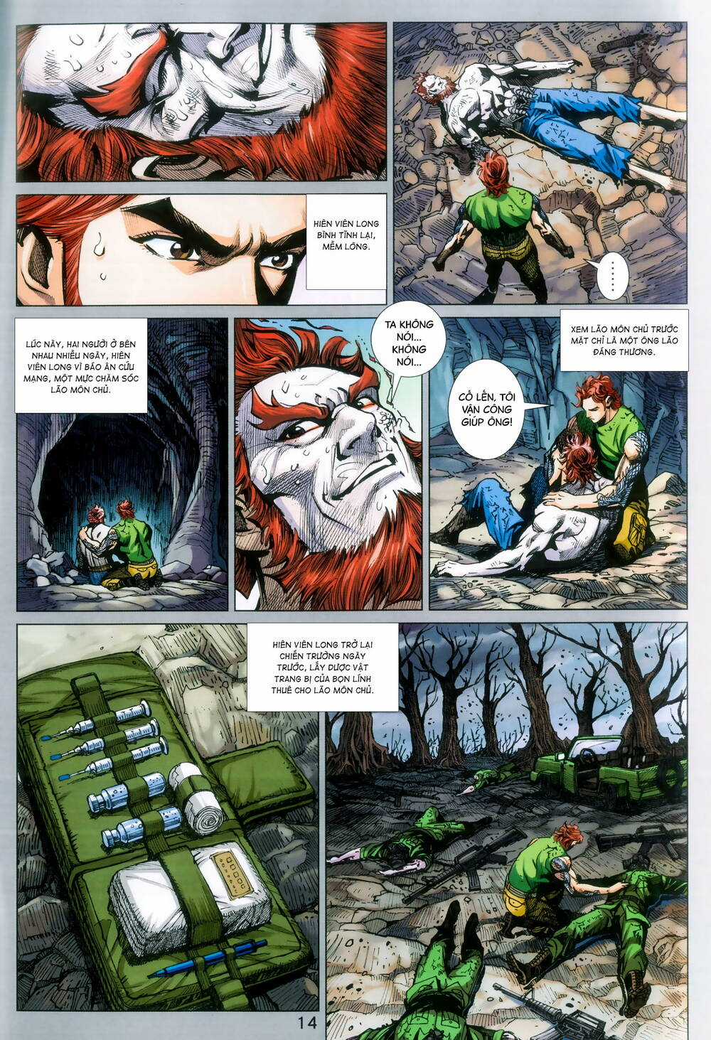 Long Hổ 5 Thế 3 Thế Cừu Chapter 86 trang 13