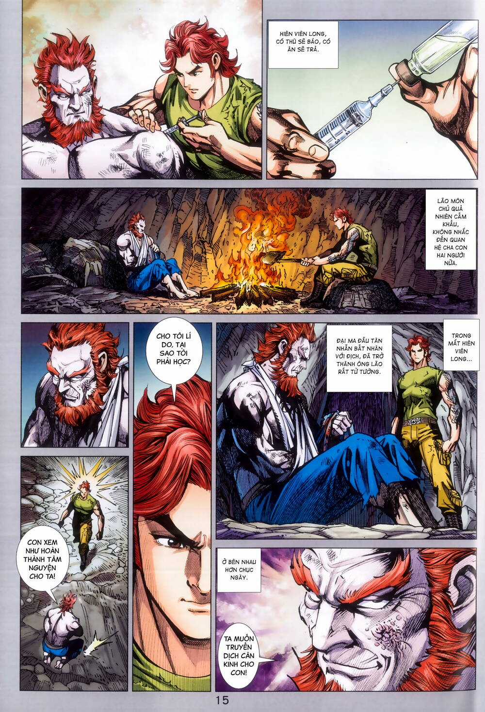 Long Hổ 5 Thế 3 Thế Cừu Chapter 86 trang 14