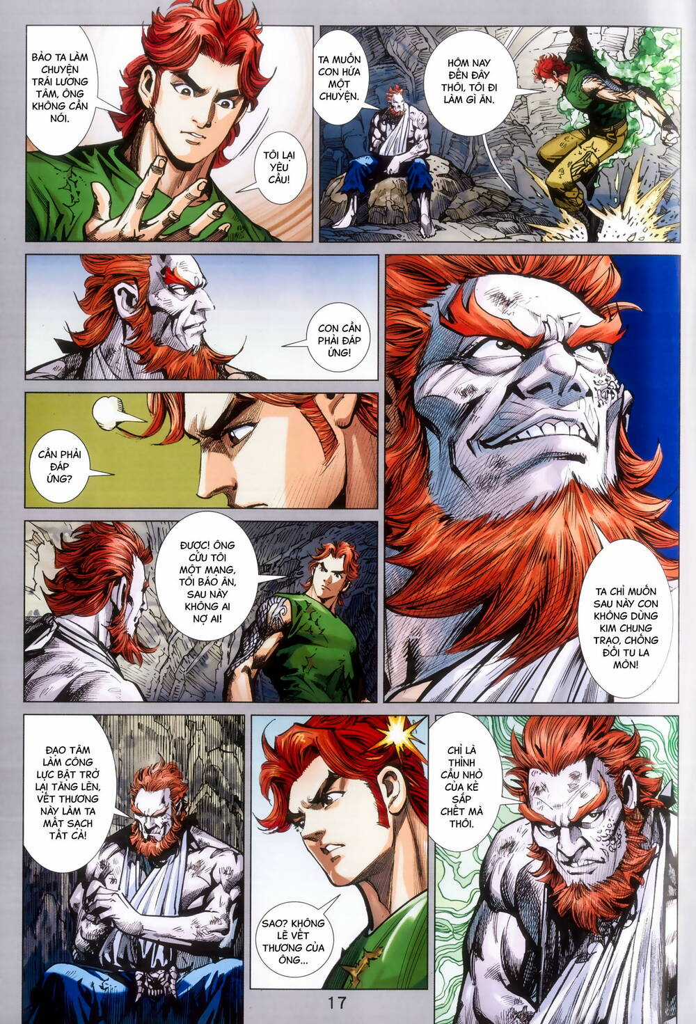 Long Hổ 5 Thế 3 Thế Cừu Chapter 86 trang 16