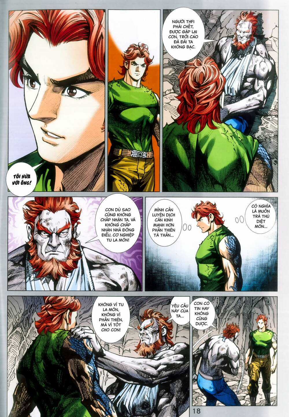 Long Hổ 5 Thế 3 Thế Cừu Chapter 86 trang 17