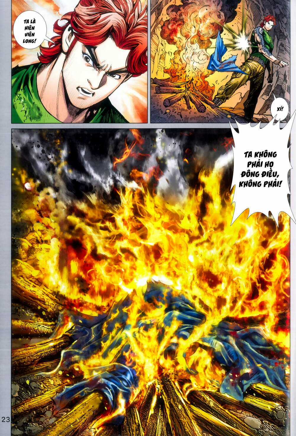 Long Hổ 5 Thế 3 Thế Cừu Chapter 86 trang 22