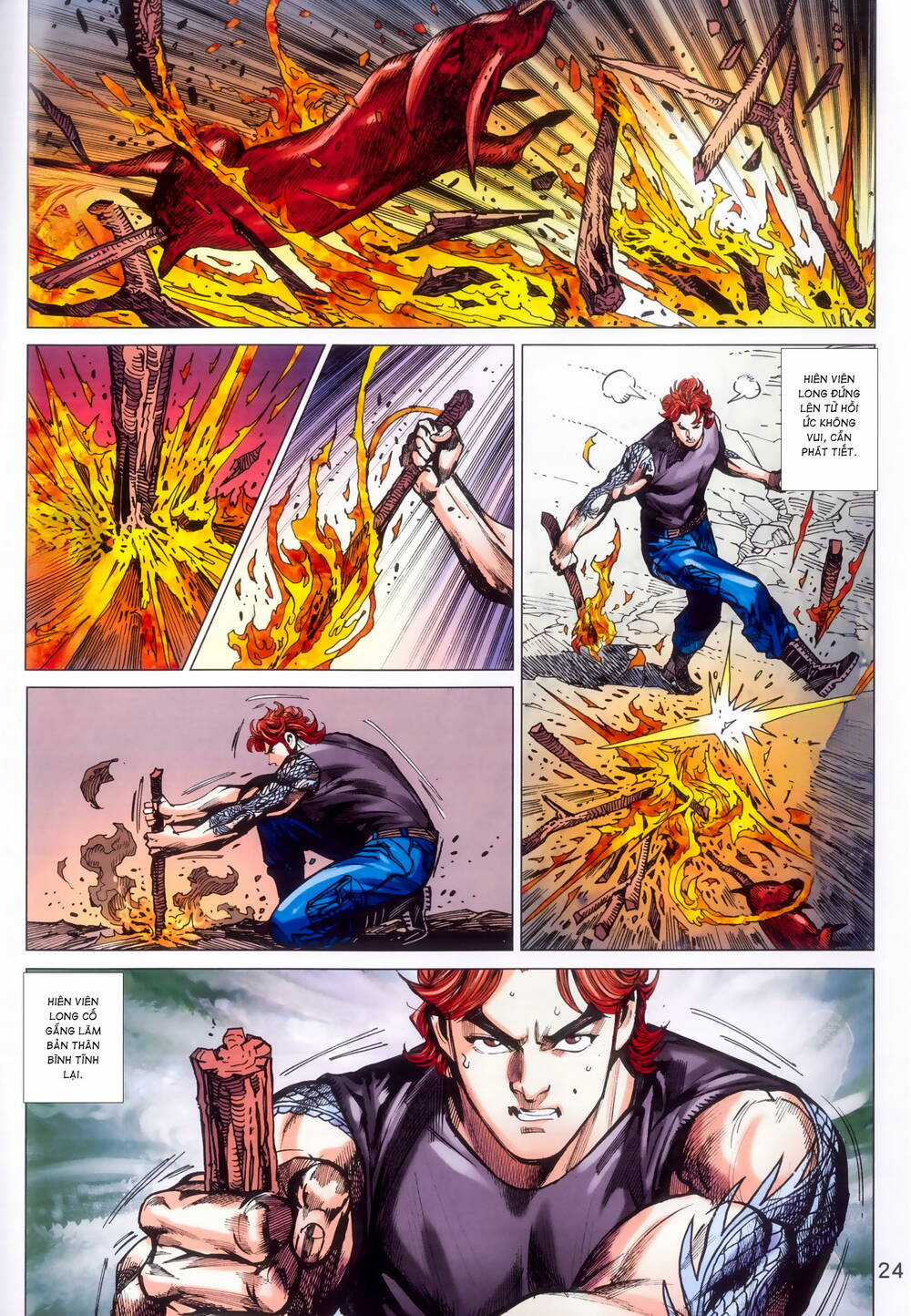 Long Hổ 5 Thế 3 Thế Cừu Chapter 86 trang 23