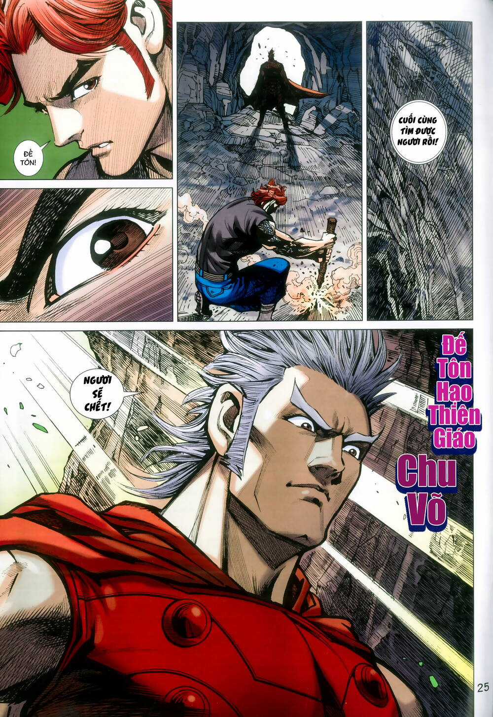 Long Hổ 5 Thế 3 Thế Cừu Chapter 86 trang 24