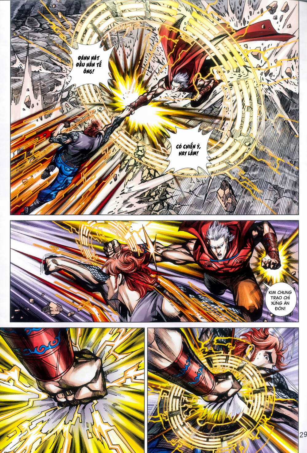 Long Hổ 5 Thế 3 Thế Cừu Chapter 86 trang 28