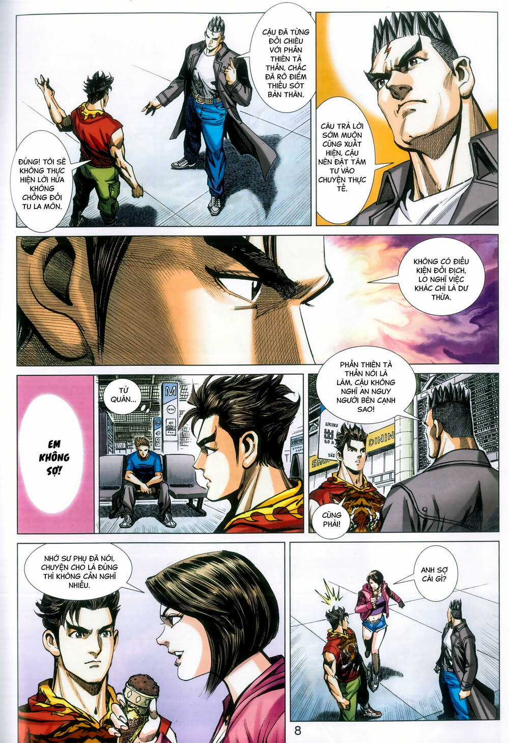 Long Hổ 5 Thế 3 Thế Cừu Chapter 86 trang 7