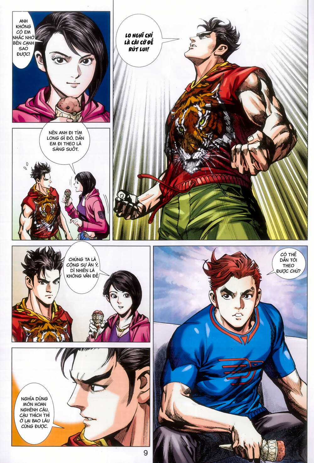 Long Hổ 5 Thế 3 Thế Cừu Chapter 86 trang 8